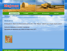 Tablet Screenshot of majmex.pl